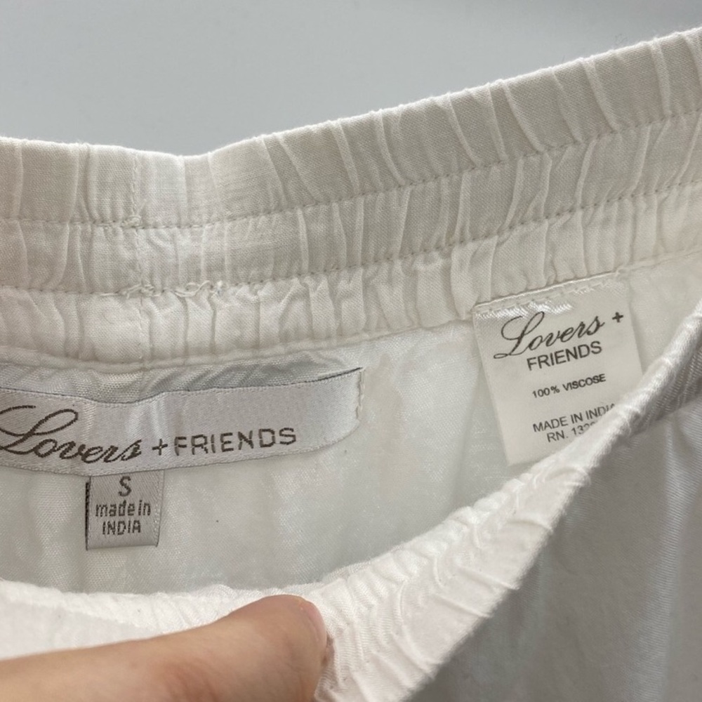 Lovers + Friends Eyelet White Shorts - Picture 3 of 5